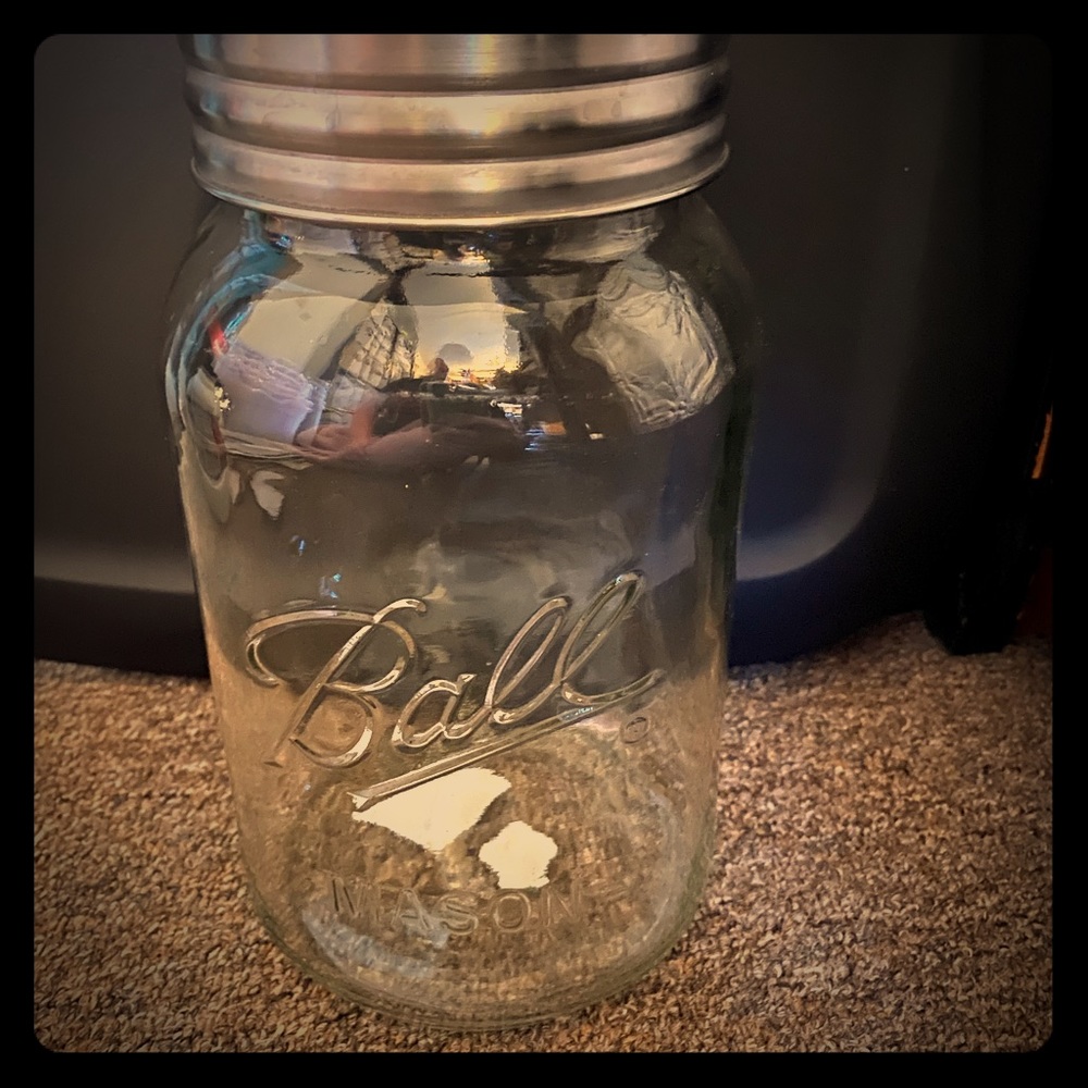 Giant ball mason jar